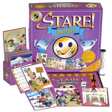 Stare Junior — The Exciting, Award-Winning Game of Memory and Observation — Fun & Educational fo...