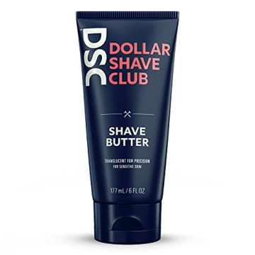 Dollar Shave Club Translucent Shave Butter for Precise and Smooth Shave Suitable for Sensitive Skin ...