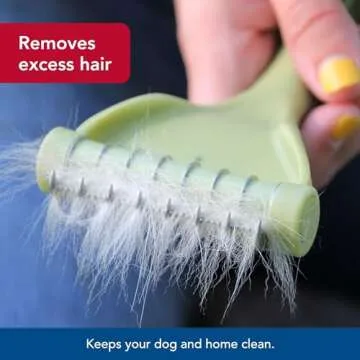 Shed Magic De-Shedding Tool for Short Hair Dogs