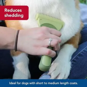 Shed Magic De-Shedding Tool for Short Hair Dogs