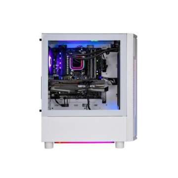 Skytech Gaming Archangel Gaming PC Desktop – Intel Core i7 12700F, NVIDIA RTX 4060, 1TB NVME SSD, ...