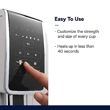 De'Longhi Dinamica Espresso Machine with Built-In Grinder