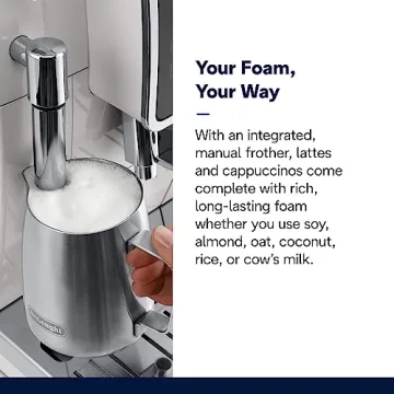 De'Longhi Dinamica Espresso Machine with Built-In Grinder