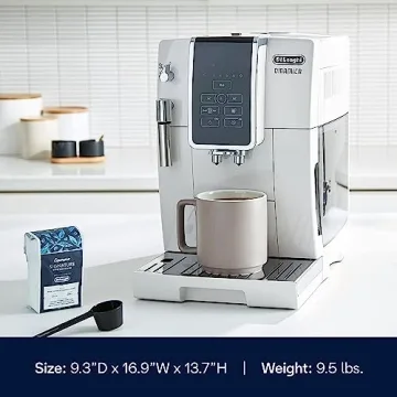 De'Longhi Dinamica Espresso Machine with Built-In Grinder