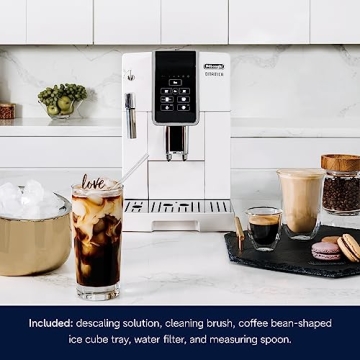 De'Longhi Dinamica Espresso Machine with Built-In Grinder