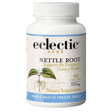 Eclectic Institute Raw Freeze-Dried Nettle Root | Prostate & Urinary Health | 90 CT