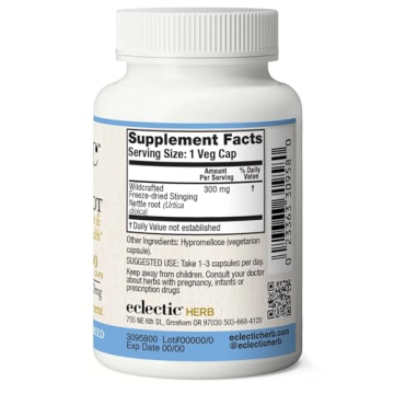 Eclectic Institute Nettle Root - Prostate Support Supplement