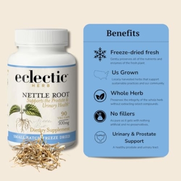Eclectic Institute Nettle Root - Prostate Support Supplement