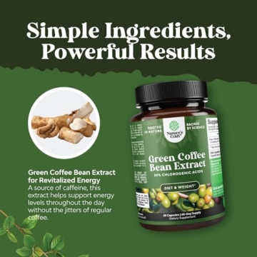 Pure Green Coffee Bean Extract for Energizing Health