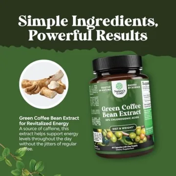 Pure Green Coffee Bean Extract for Energizing Health
