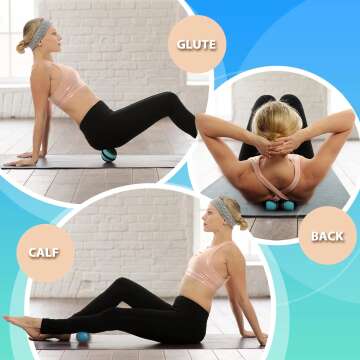 6-Piece Massage Ball Set for Myofascial Relief