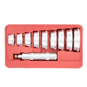 OEMTOOLS 27119 9-Piece Bearing Race and Seal Driver Set in Durable Case