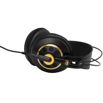 AKG Headphones, Gold, One Size (K240STUDIO)