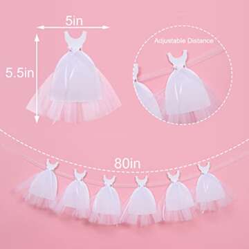 Bridal Shower Decoration Wedding Banners - Elegant & Rustic