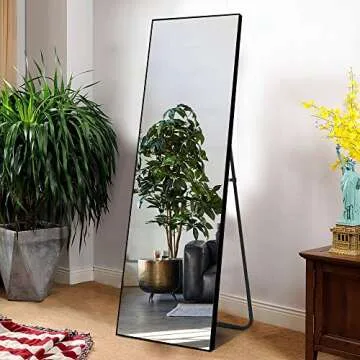 MIRUO Full Length Mirror - Elegant Aluminum Alloy Design