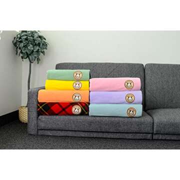 GuineaDad Liner | Guinea Pig Fleece Cage Liners | Guinea Pig Bedding | Burrowing Pocket Sleeve | Extra Absorbent Bamboo | Waterproof Bottom (C&C 2x3, Pink)