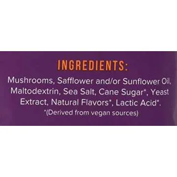 Pigout Chip Mushroom Bacon - Savory Healthy Snack