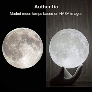 Mydethun 3D Moon Lamp - Unique Gift & Home Décor