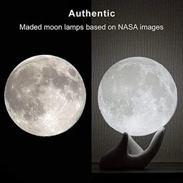 Mydethun 3D Moon Lamp - Unique Gift & Home Décor
