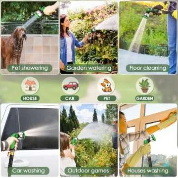 PALRORY Non-Expandable Garden Hose - Lightweight Solution