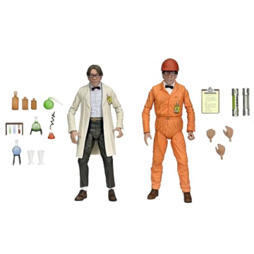 NECA Teenage Mutant Ninja Turtles 2: Secret of The Ooze - 1:7 Scale Action Figures, Lab Coat Profess...