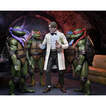 NECA TMNT 2: Secret of The Ooze Action Figures Set