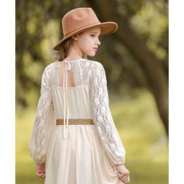 Elegant Boho Toddler Dress for Weddings and Parties