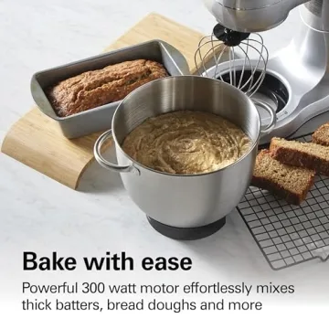 Hamilton Beach Stand Mixer with 7 Speeds and Attachments