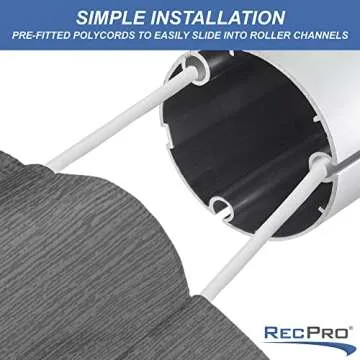 RecPro Durable RV Awning Fabric for Easy Installation