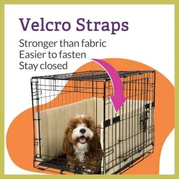 Pet Dreams Dog Crate Bumper - Ultimate Comfort for Dogs