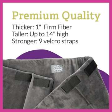 Pet Dreams Dog Crate Bumper - Ultimate Comfort for Dogs