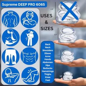 Advanced Supreme 6 DEEP PRO Cupping Therapy Set