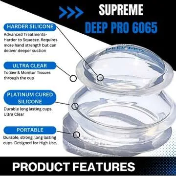 Advanced Supreme 6 DEEP PRO Cupping Therapy Set