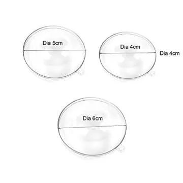 Mini Bath Bomb Mold for Crafts and Decorations - Pack of 15