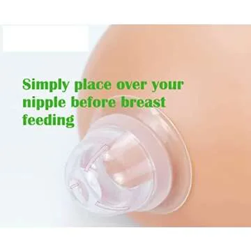 haakaa Silicone Nipple Aspirators - Nipple Corrector for Breastfeeding Mom with Flat or Inverted Nipples, BPA Free