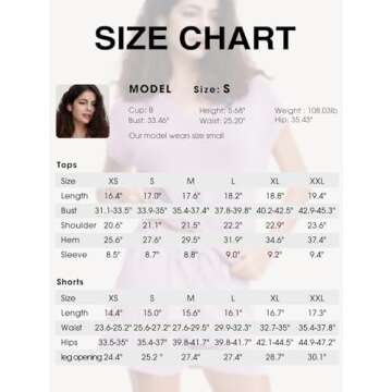 EXLURA Women's Summer 2 Piece Matching Shorts Sets Knit Sweater Short Sleeve Top and Shorts Lounge Set Sweatsuits Tracksuits