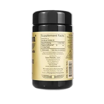 Sun Potion He Shou Wu Wildcrafted Rejuvenation Tonic 80g