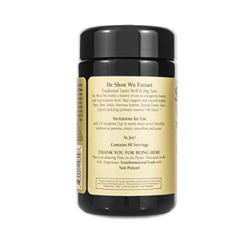 Sun Potion He Shou Wu Wildcrafted Rejuvenation Tonic 80g