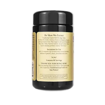 Sun Potion He Shou Wu Wildcrafted Rejuvenation Tonic 80g