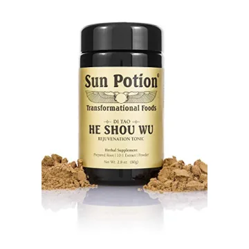 Sun Potion He Shou Wu Wildcrafted Rejuvenation Tonic 80g