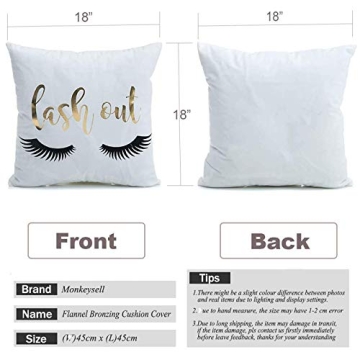 Stylish Black and Gold Throw Pillow Covers for Home Decor