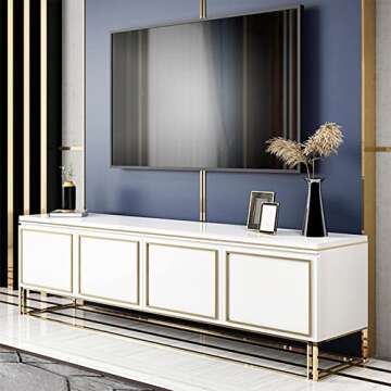 Trimold Stainless Steel Wall Molding Trim Peel and Stick, Flexible Self-adhesive Metal Trim for Ceiling, Mirror Frame and more, Mirror-like Finish Metallized Gold