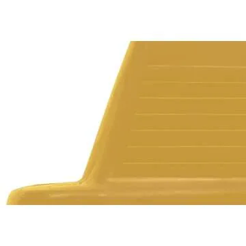 Shepherd Hardware 3763 Heavy Duty Jumbo Rubber Door Wedge, Yellow, 3-1/2 Inch