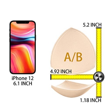 TopBine Bra Pads Inserts for Support and Style