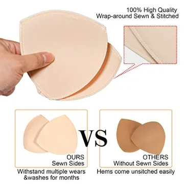 TopBine Bra Pads Inserts for Support and Style