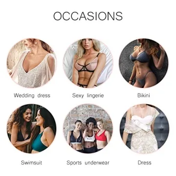 TopBine Bra Pads Inserts for Support and Style