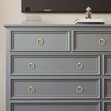 RZDEAL Solid Brass Pulls - Elegant and Durable Cabinet Handles