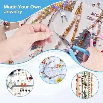 iWork 3pcs Jewelry Pliers Set for Easy Jewelry Making