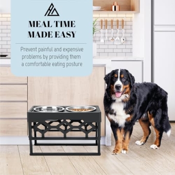 AVERYDAY Elevated Dog Bowls Stand for Healthy Eating