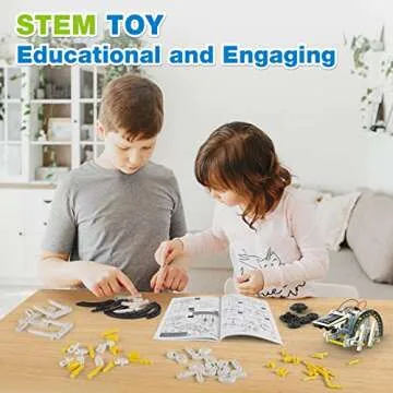 STEM Toys 13 in 1 Solar Robot Kit for Kids 8-12, Educational Science Experiment Kit Building Toys, Toys Gift for 8 9 10 11 12 Year Old Boys and Girls